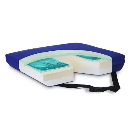 New York Orthopedic Coccyx Support Seat Cushion APEX CORE™ 20 W X 18 D X 3 H Inch Foam / Gel - M-1095750-4104 - Each