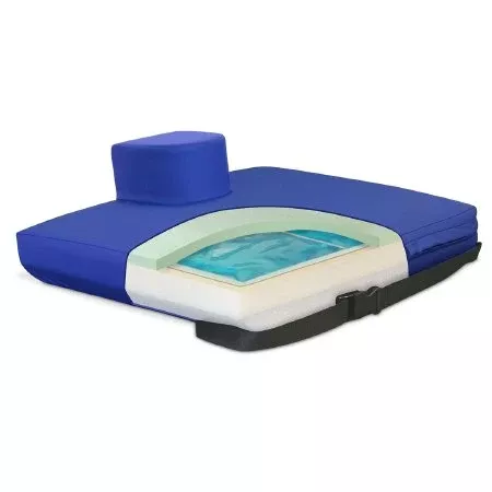 New York Orthopedic Pommel Seat Cushion APEX CORE™ 16 W X 16 D X 3 H Inch Foam / Gel - M-1095729-4720 - Each