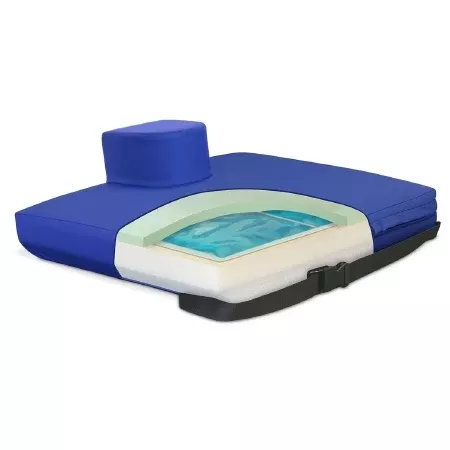 New York Orthopedic Pommel Seat Cushion APEX CORE™ 22 W X 16 D X 3 H Inch Foam / Gel - M-1095748-1977 - Each
