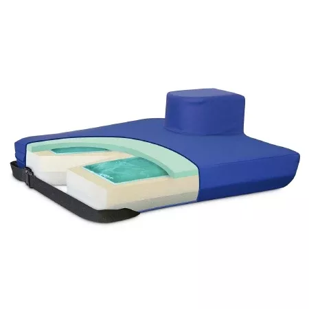New York Orthopedic Pommel Seat Cushion APEX CORE™ 22 W X 18 D X 3 H Inch Foam / Gel - M-1095751-4664 - Each