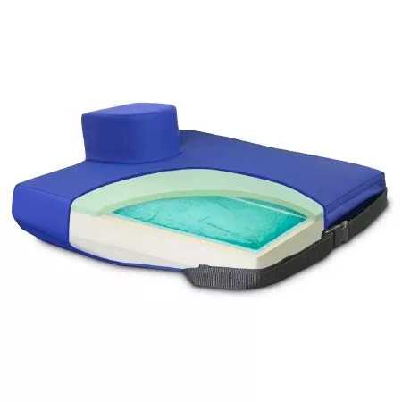 New York Orthopedic Pommel Seat Cushion APEX CORE™ 22 W X 18 D X 4 H Inch Foam / Gel - M-1095749-1411 - Each