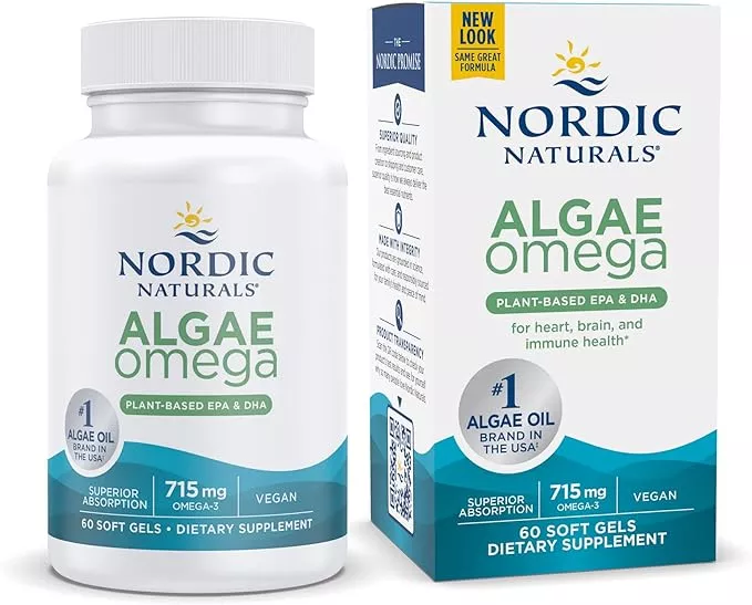 Nordic Naturals Algae Omega, 60 ct