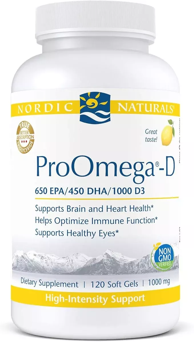 Nordic Naturals ProOmega-D, 120 ct