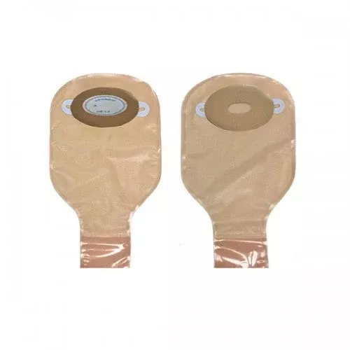 Nu-Comfort Drain Pouch Custom Pre-Cut 7/8" Opening With Barrier, Xtra Deep Convex