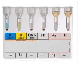 Ortho Clinical Diagnostics Blood Bank Reagent MTS™ Immunohematology A/B/D Monoclonal / Reverse Grouping For Ortho Vision / Ortho Vision Max / ID-MTS™ Workstation / Ortho ProVue™ Analyzers 100 Tests - M-1090982-2242 - Case of 100
