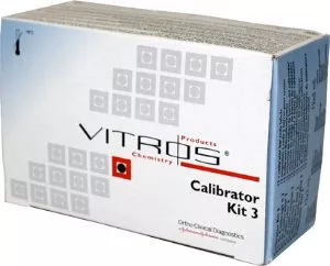 Ortho Clinical Diagnostics Calibrator Kit 3 Vitros Vitros 250/950 Chemistry Systems - M-321472-2501 - Box of 4