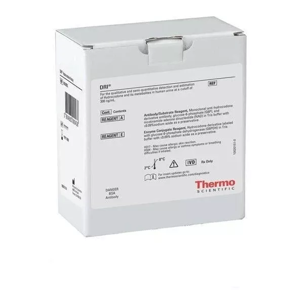 Ortho Clinical Diagnostics Drugs of Abuse Control Kit DRI Hydrocodone Low Level / High Level 2 X 10 mL - M-1100723-4106 - Box of 1