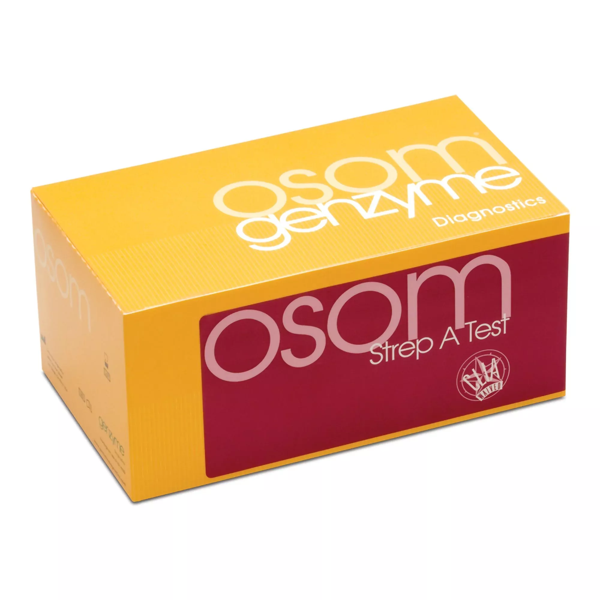 OSOM Strep A Test Infectious Disease Immunoassay Respiratory Test Kit