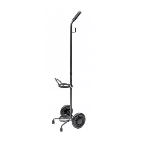 Oxygen Cylinder Cart, with Telescoping Handle, 38" x 10" x 10" (2 Pack)