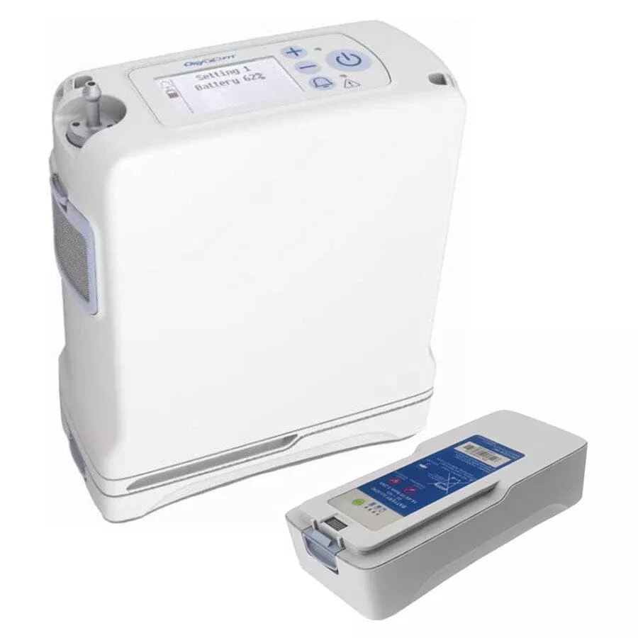 OxyGo FIT 3 Setting Portable Oxygen Concentrator, with Eight Cell Battery