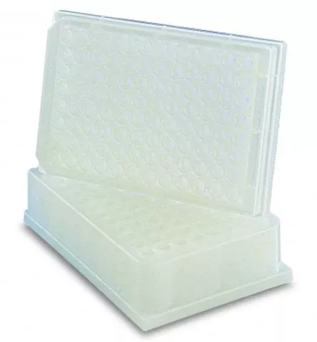 PANTek Technologies LLC 96-Well Microplate Whatman™ UNIPLATE™ V Shaped Bottom 250 µL White - M-982062-351 - Pack of 50