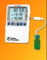 PANTek Technologies LLC Refrigerator / Freezer Thermometer Fisherbrand™ Traceable Fahrenheit -58° to +158°F (-50° to +70°C) Bottle Probe Desk / Wall Mount Battery Operated - M-738621-1344 - Each
