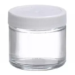 PANTek Technologies LLC Sample Jar Straight Sided / Wide Mouth Soda-lime Glass / Polypropylene Closure 2 oz. - M-982047-3207 - Case of 24