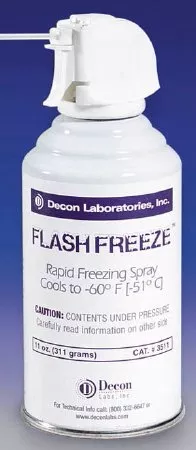 PANTek Technologies LLC Spray, Rapid Freezing Flash Freeze™ 11 oz, Moisture Free, Compressed Cold Air - M-551859-627 - Each