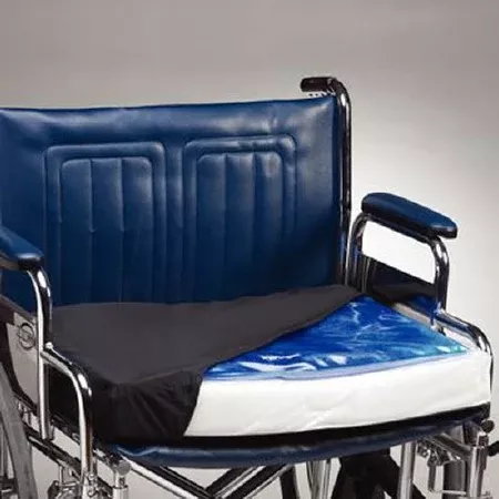 Patterson Medical Supply Bariatric Seat Cushion Skil-Care™ Economy 24 W X 18 D X 3-1/2 H Inch Foam / Gel - M-573426-117 - Each