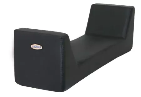 Patterson Medical Supply Foot / Heel Elevator Lacura™ Foot Block 28 W X 8 D X 8 H Inch Foam Hook and Loop Strap Fastening - M-804993-2844 - Each
