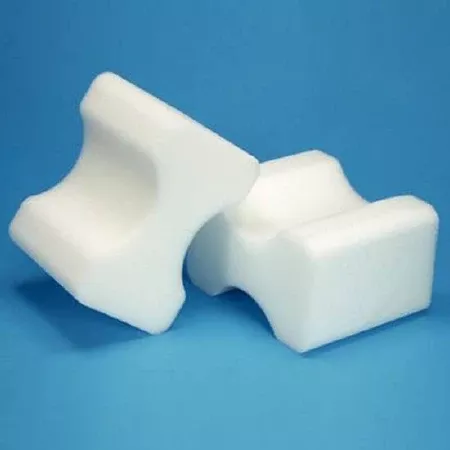 Patterson Medical Supply Knee Abduction Cushion Leg Spacer 10 W X 8 D X 6 H Inch Foam Freestanding - M-471031-4798 - Each