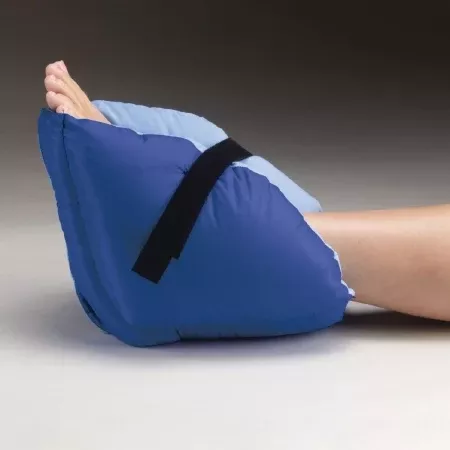 Patterson Medical Supply Mid-Calf Heel Protection Pillow Rolyan One Size Fits Most Navy/Light Blue - M-1019590-2977 - Each