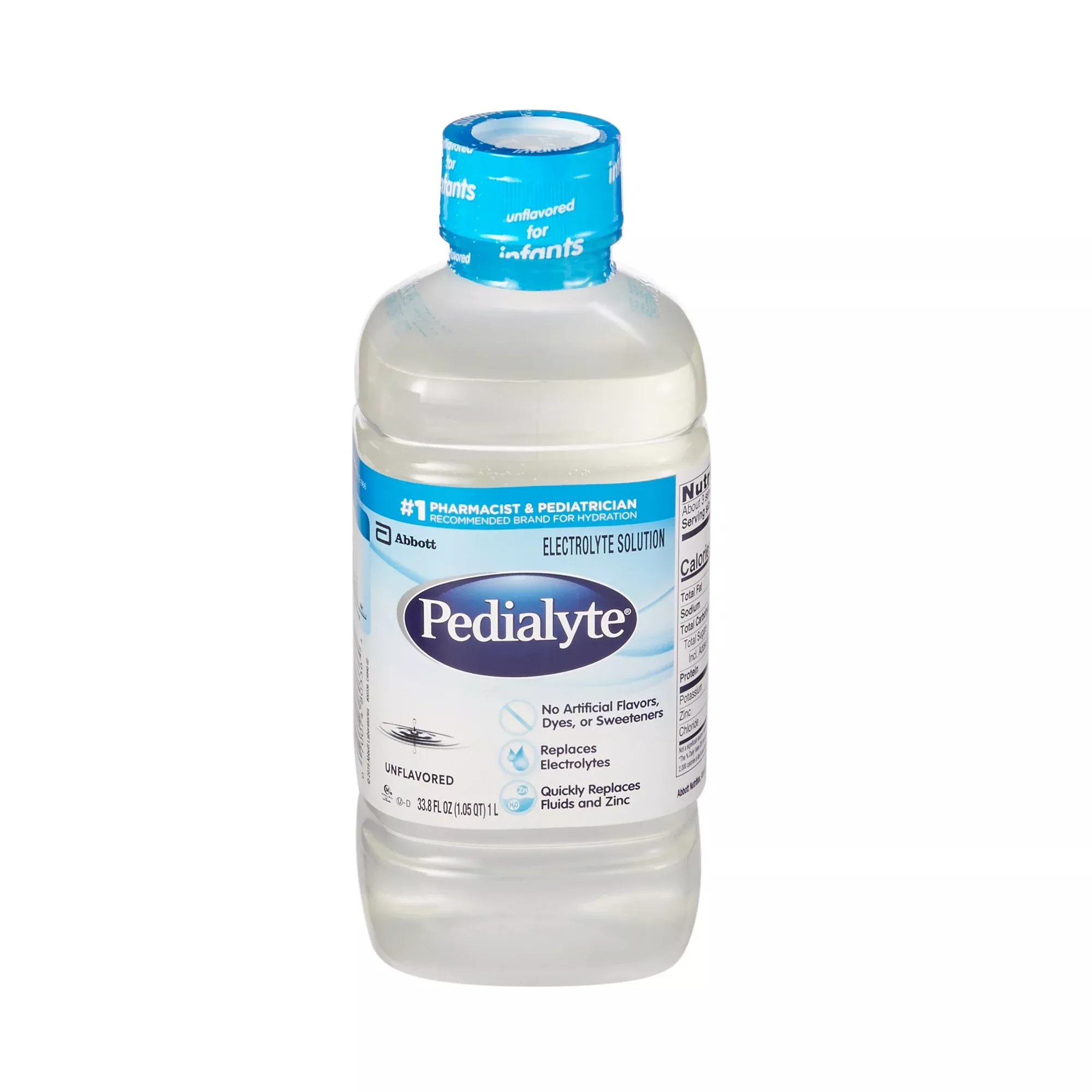 Pedialyte Strawberry Electrolyte Solution, 1 Liter Bottle