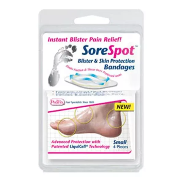 Pedifix Bandage Spot Lq SoreSpot Blister & Skin Protection Lg Clr 4/Pk