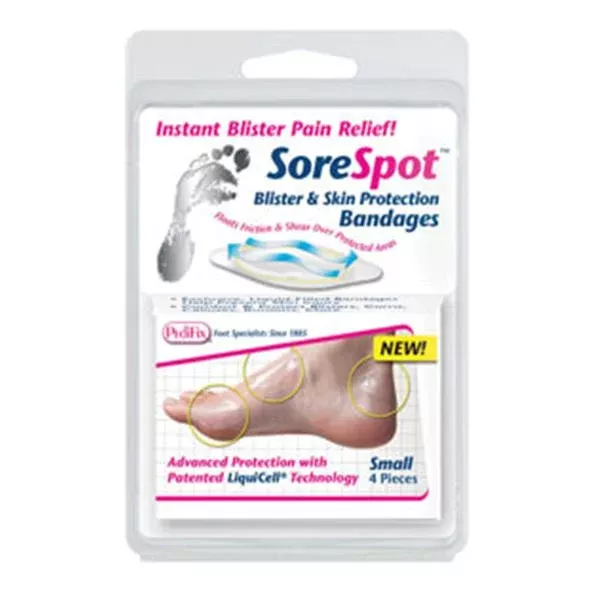 Pedifix Bndg Spt Lq Srspt Adv Blstr/Skn Prtctn Sm Clr 50/Pk