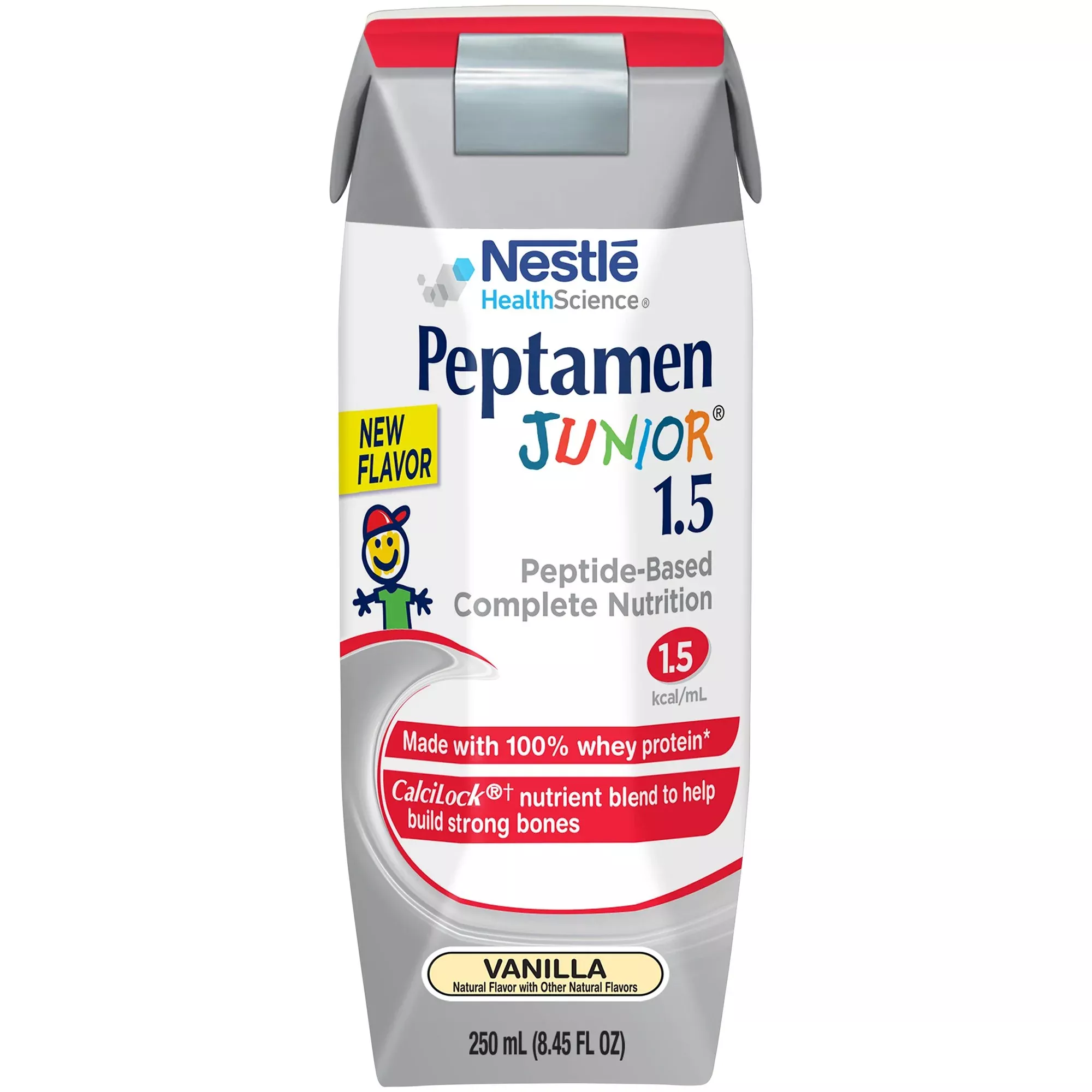 Peptamen Junior 1.5 Peptide-Based Complete Nutrition, Vanilla