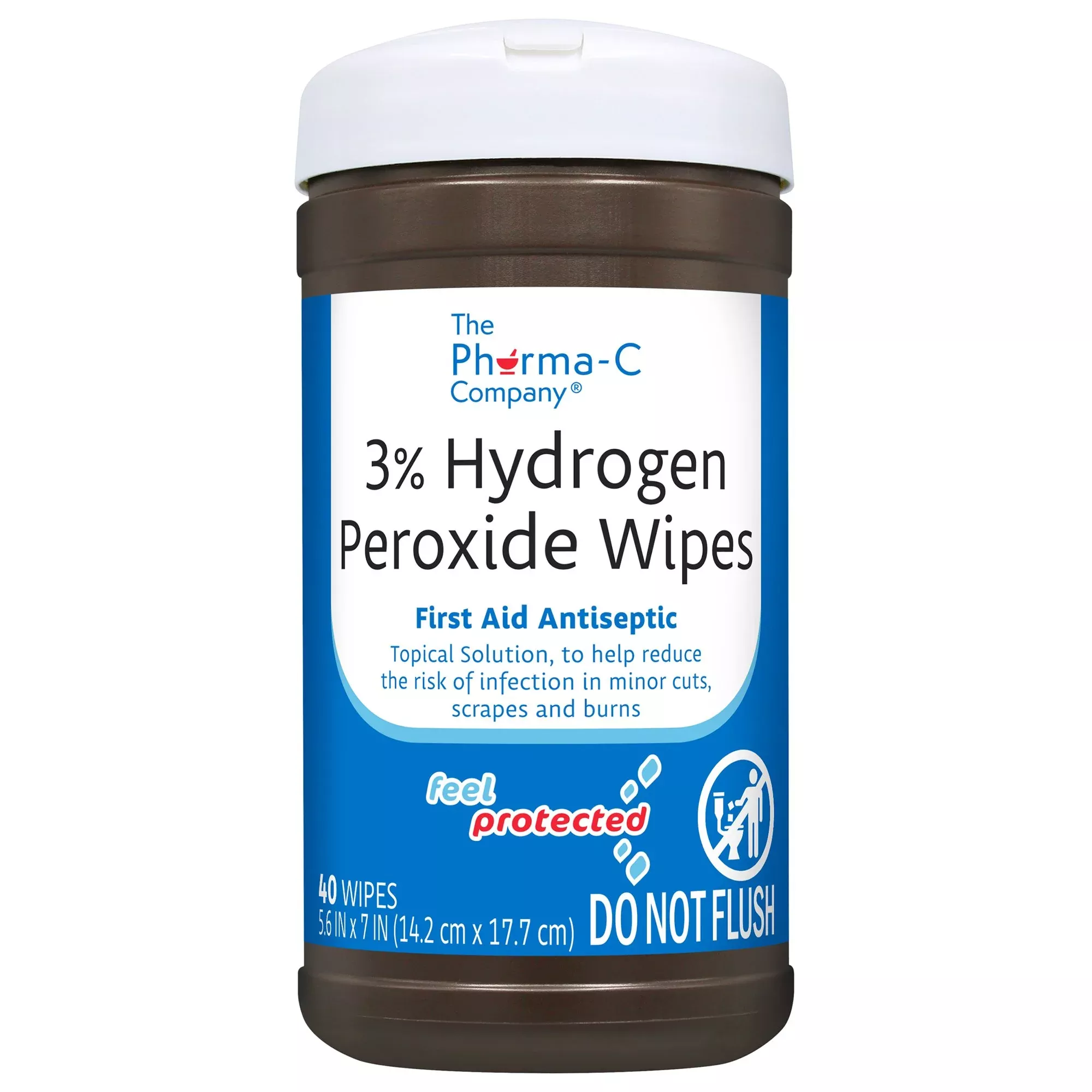 Pharma-C-Wipes Hydrogen Peroxide Antiseptic