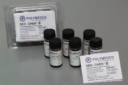 Polymedco Hematology Control Sed-Chek 2 2 Levels 6 X 8 mL - M-515084-3532 - Box of 1