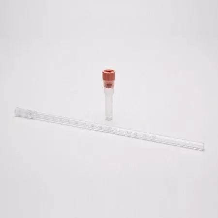 Polymedco Sediplast Sedimentation Tube Westergren Erythrocyte Sedimentation (ESR) Sodium Citrate Additive 220 mm Length Without Color Coding Ventilation Cap Plastic Tube - M-799128-3616 - Box of 100