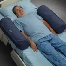 Posey Roll-Control Bed Bolster Posey 25 D X 9 OD Inch Bead-Filled Hook and Loop Strap Fastening with Buckle - M-579435-1504 - Each