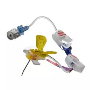 PowerLoc Safety Infusion Set 20G x 1.50", without Y-injection Site