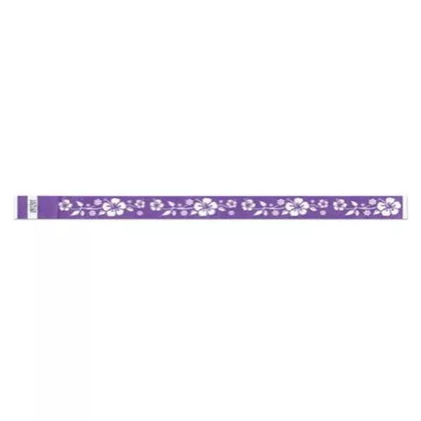 Precision DynamicsBracelet Identification Expressions Tyvek Purple 500/Pk