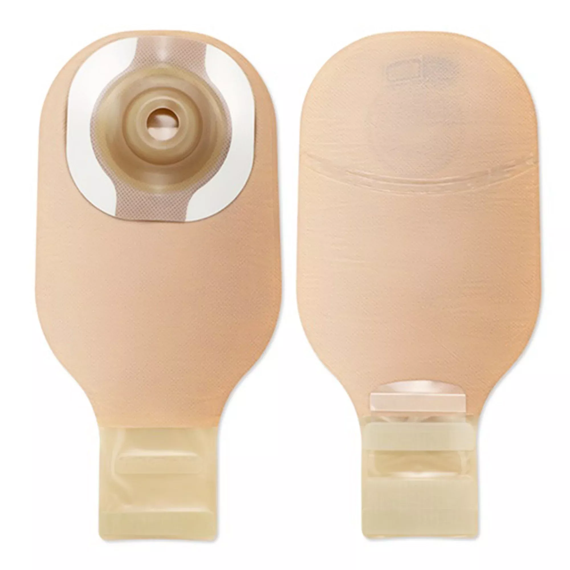 Premier™ One-Piece Drainable Beige Ostomy Pouch, 12 Inch Length, Up to 1½ Inch Stoma