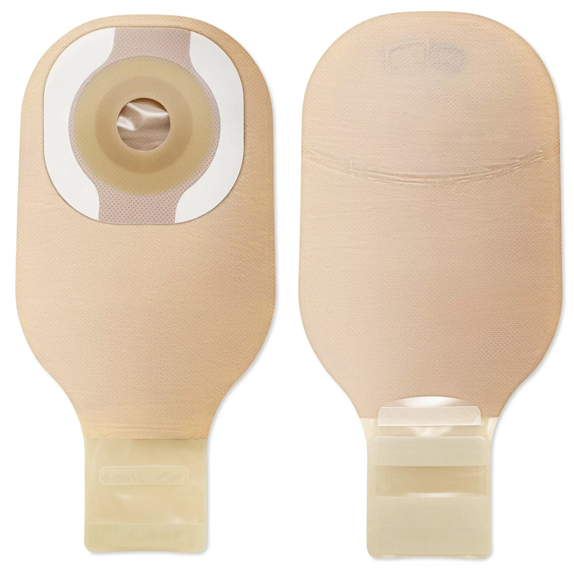 Premier One-Piece Drainable Ostomy Pouch Convex Pre-Cut 1" 12" | Hollister 8292