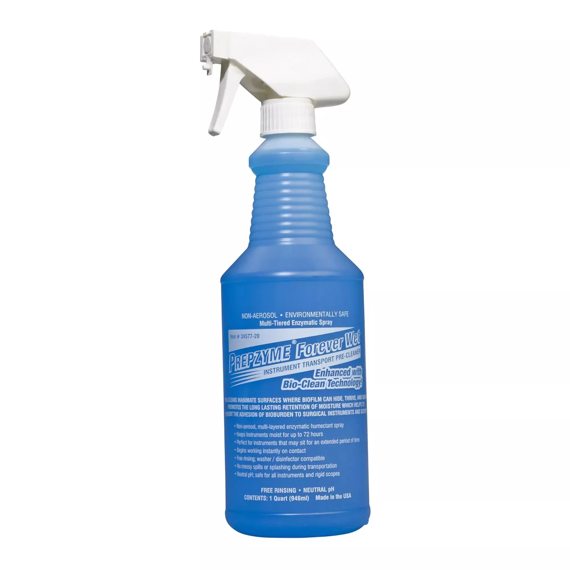 Prepzyme Forever Wet Enzymatic Instrument Detergent / Presoak
