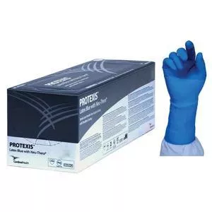 Protexis Latex Blue with Neu-Thera Surgical Gloves, Powder-Free, Sterile, Emolient Coating, Size 8