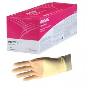 Protexis Latex Classic Surgical Gloves with Nitrile Coating, 9.8 mil, 7.5"