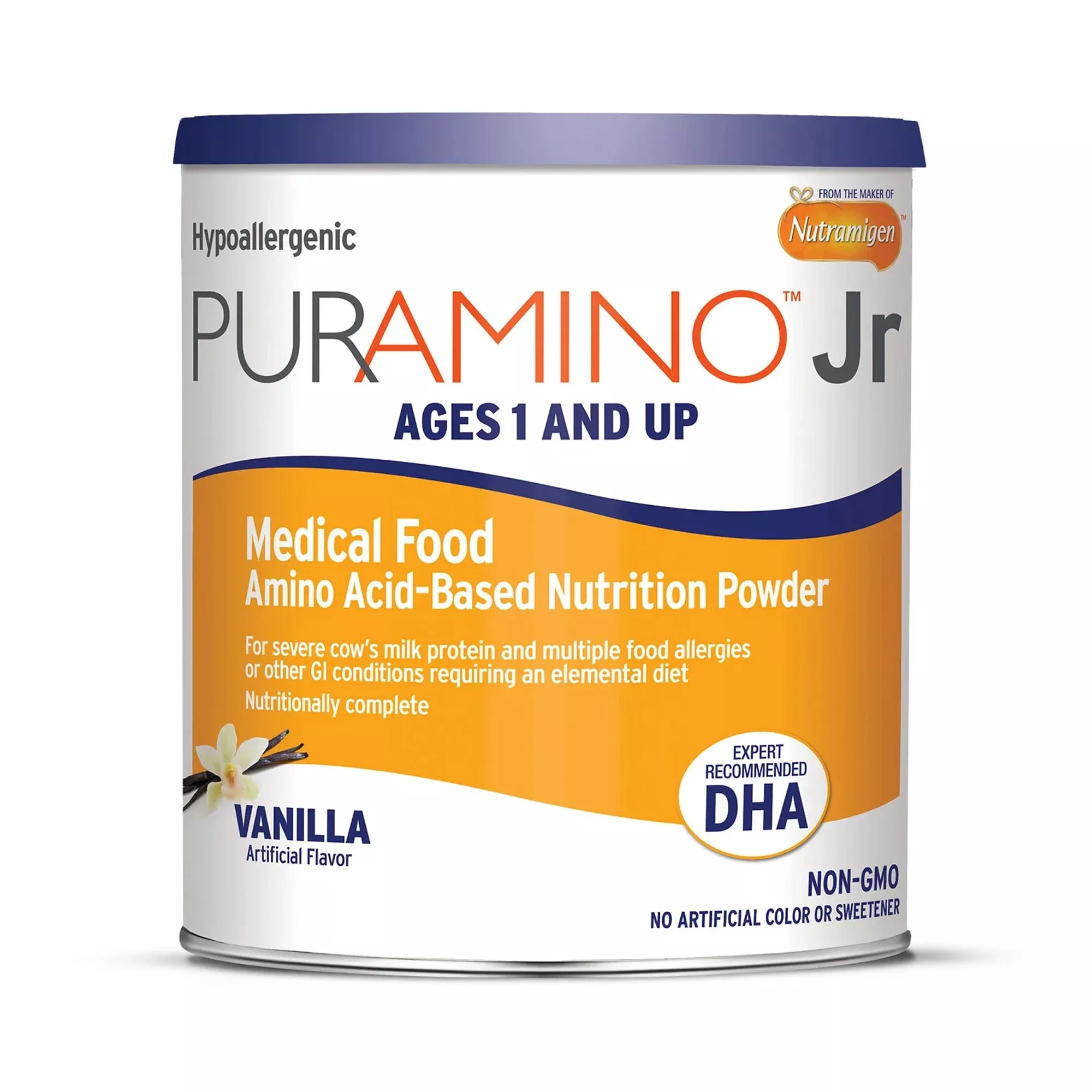 PurAmino™ Jr Medical Food Amino Acid–Based Nutrition Powder, Vanilla, 14.1-oz. | Mead Johnson 178801