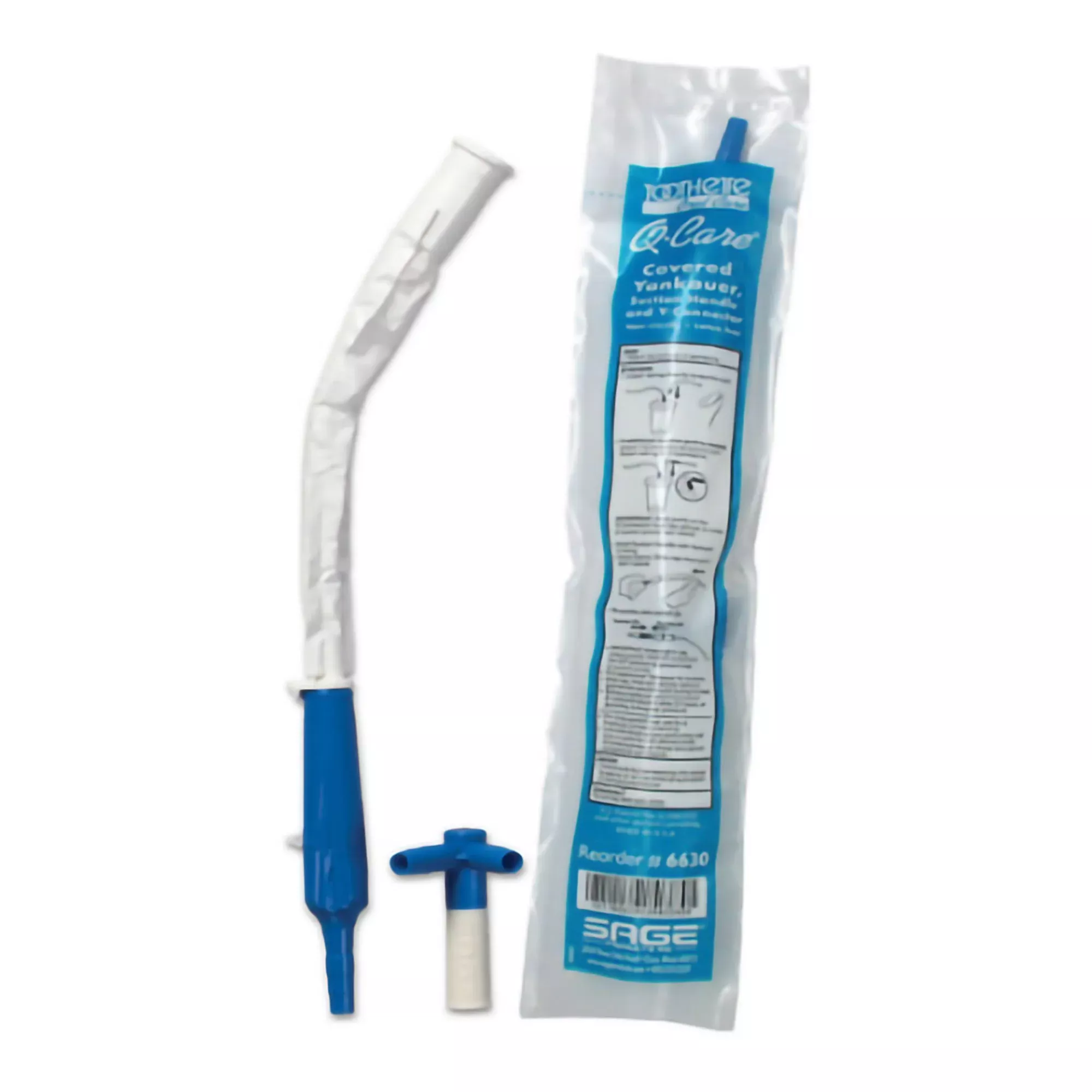Q•CARE Suction Handle and Covered Yankauer with Y-Connector