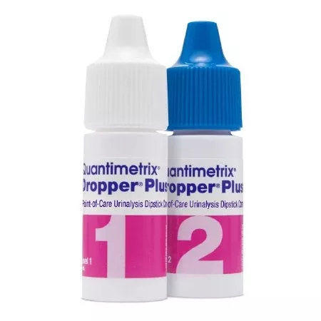 Quantimetrix Urine Chemistry Urinalysis Control Dropper Plus Urinalysis Dipstick Testing 2 Levels 10 X 5 mL - M-979020-3316 - Box of 1