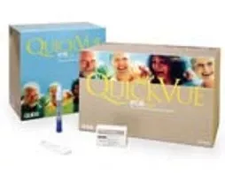 Quidel Colorectal Cancer Screening Control Set QuickVue iFOB Fecal Occult Blood Test (FOBT) Positive Level / Negative Level 2 Vials - M-536473-614 - ST/1