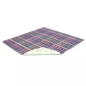 Quik-Sorb Plaid Top Bed Pad, 34" x 36"