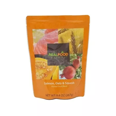Real Food Blends Tube-Fed Meals Salmon, Oats and Squash