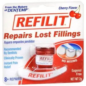 Refilit Denture Filling Material 0.07 oz.
