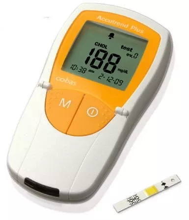 Roche Diagnostics Caridac / Lipids / General Chemistry Test Control Accutrend Cholesterol 2 Levels - M-691988-4662 - Kit of 1