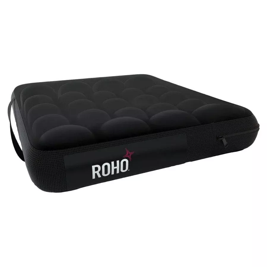 ROHO MOSAIC Wheelchair Seat Cushion, 315 lb Capacity, 18" x 2.75" Depth 18" Black