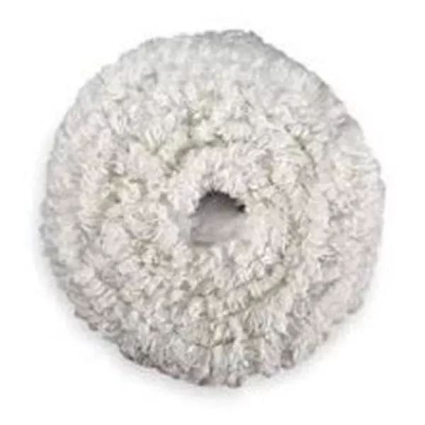 Rubbermaid Bonnet Carpet Spin Klean Cotton/Polyester White Round 5/Pk