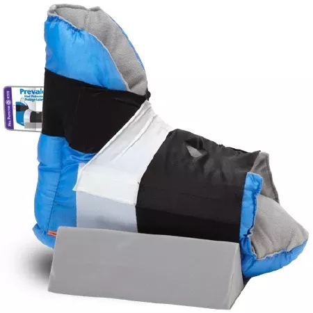 Sage Products Heel Protection Boot with Wedge Prevalon Petite Blue / Black - M-1091564-1290 - Case of 2