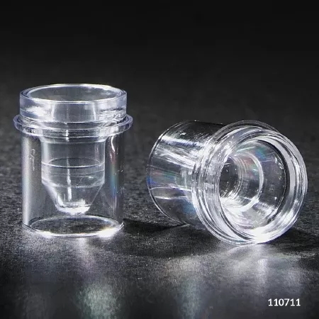 Sample Cup McKesson 0.25 mL, Clear, 14 X 16 mm, Without Caps - M-1183150-3007 - Case of 10000