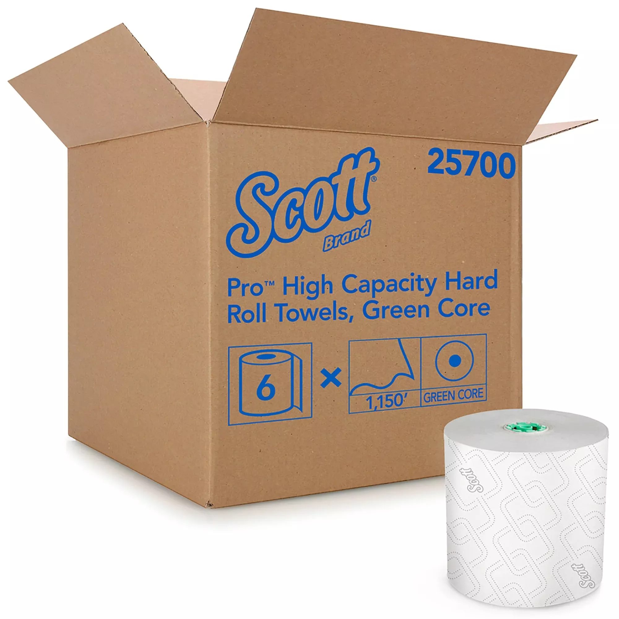 Scott Pro™ Paper Towel, 7½ Inch x 1150 Foot, 6 Rolls per Case